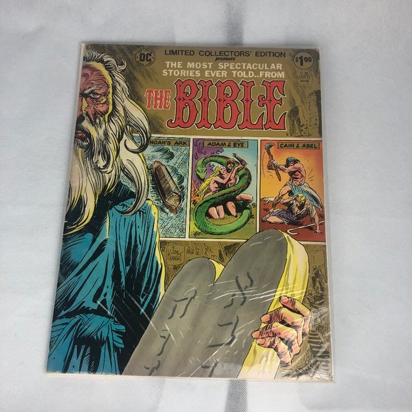 DC Comics Limited Collector's Edition The Bible C-36 (1975) Oversized 10"x13.5" - Picture 10 of 10